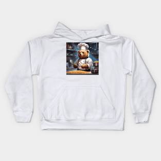 Teddy as a Chef Kids Hoodie